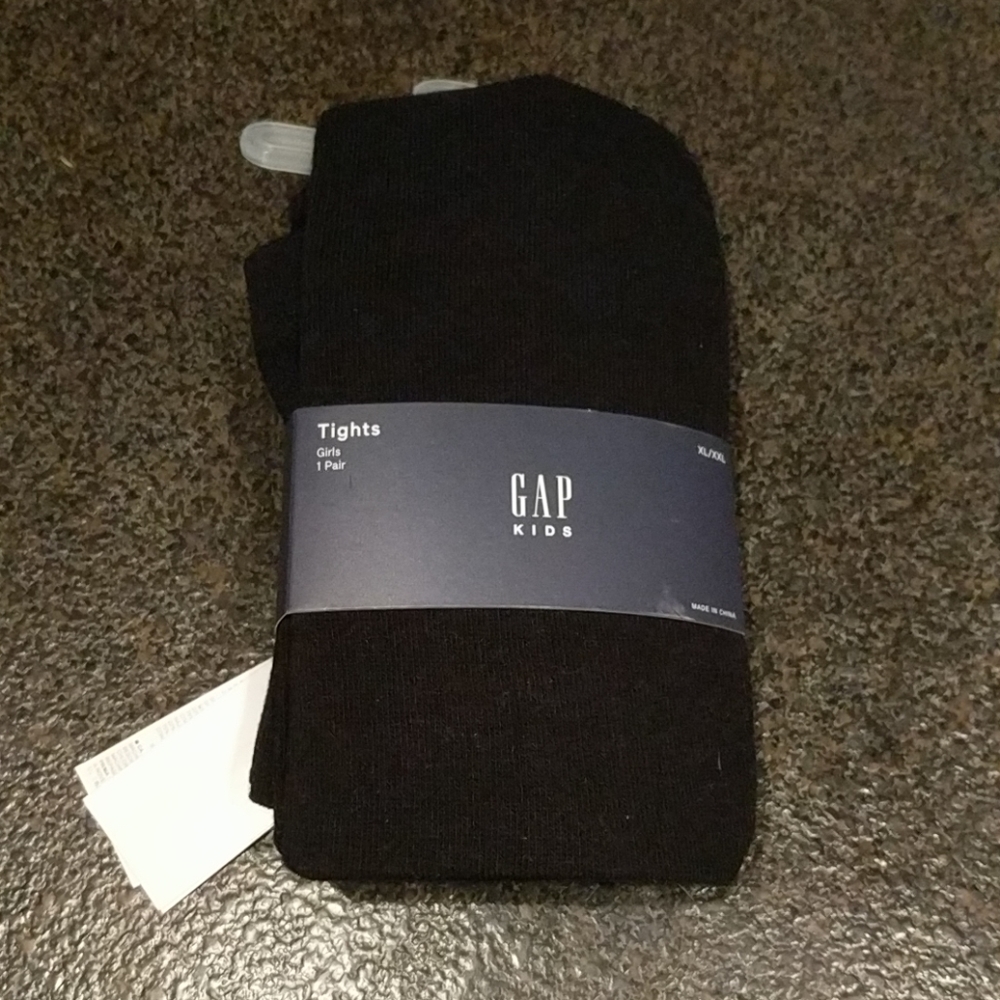 Gap Black Tights Girls 10-14